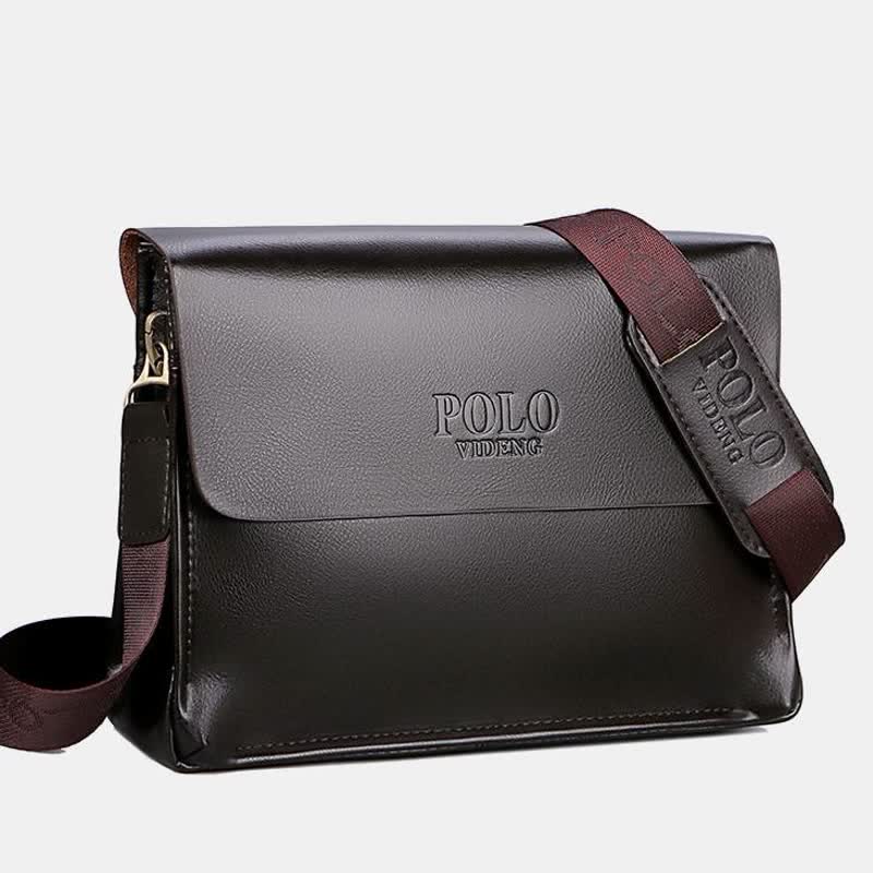 Sac messager classique multi-poches grande capacité