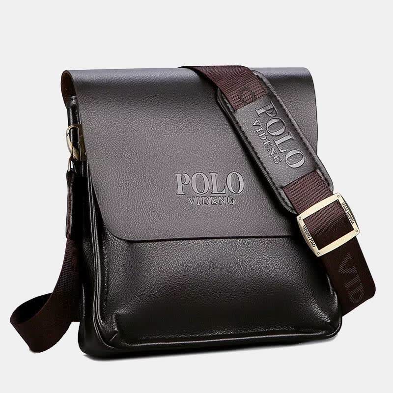 Sac messager classique multi-poches grande capacité
