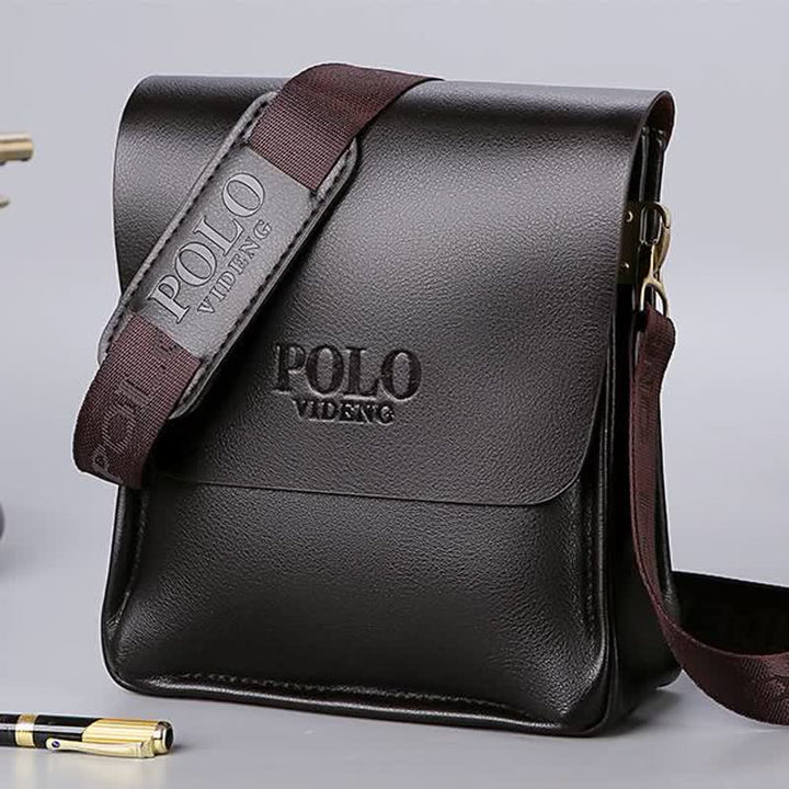 Sac messager classique multi-poches grande capacité
