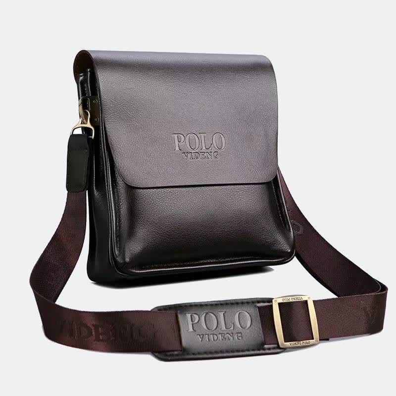 Sac messager classique multi-poches grande capacité