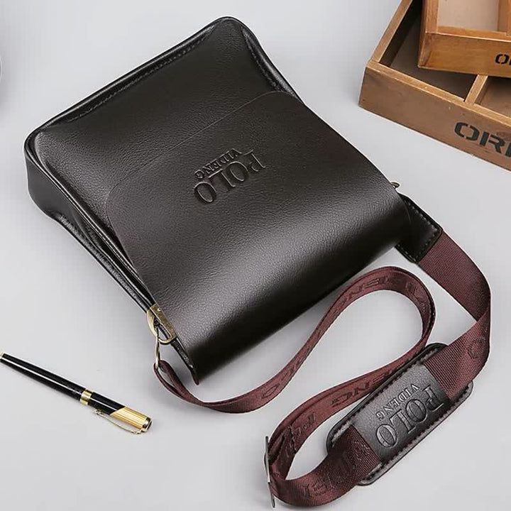 Sac messager classique multi-poches grande capacité