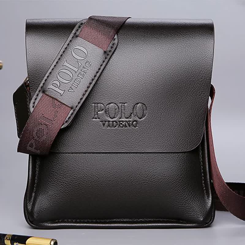 Sac messager classique multi-poches grande capacité