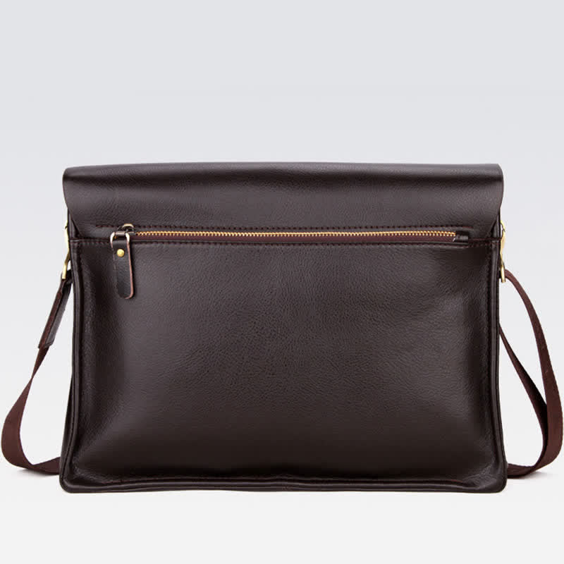 Sac messager classique multi-poches grande capacité