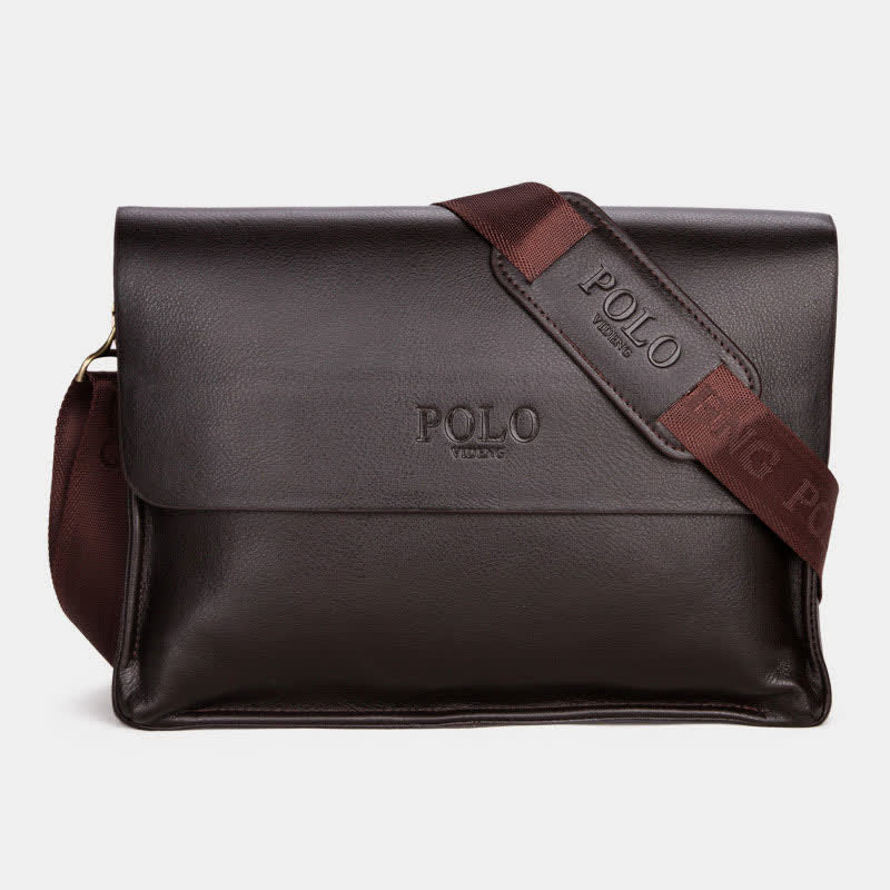 Sac messager classique multi-poches grande capacité