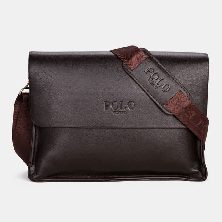 Sac messager classique multi-poches grande capacité