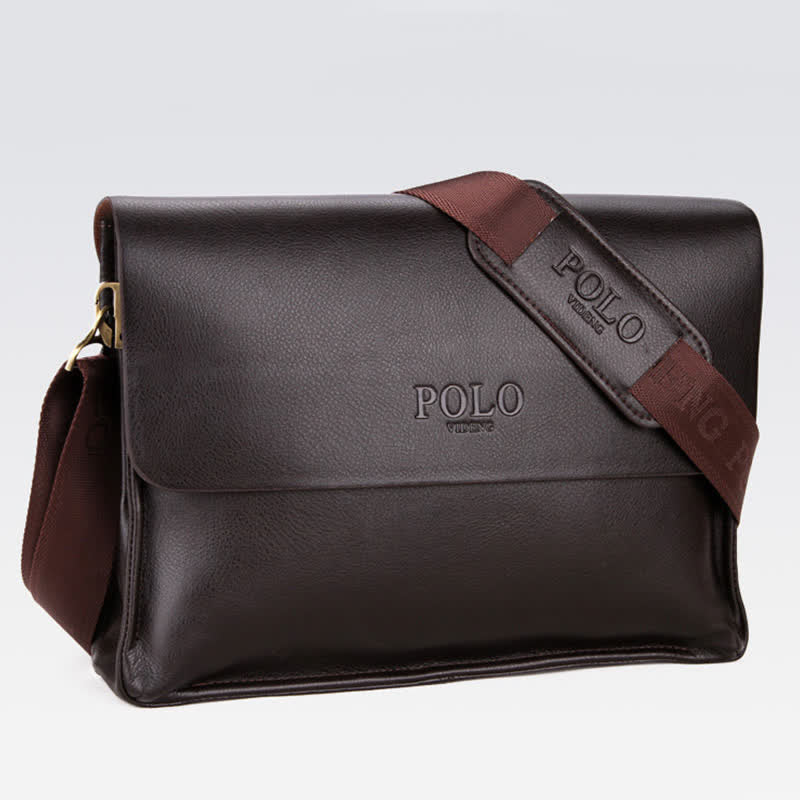 Sac messager classique multi-poches grande capacité