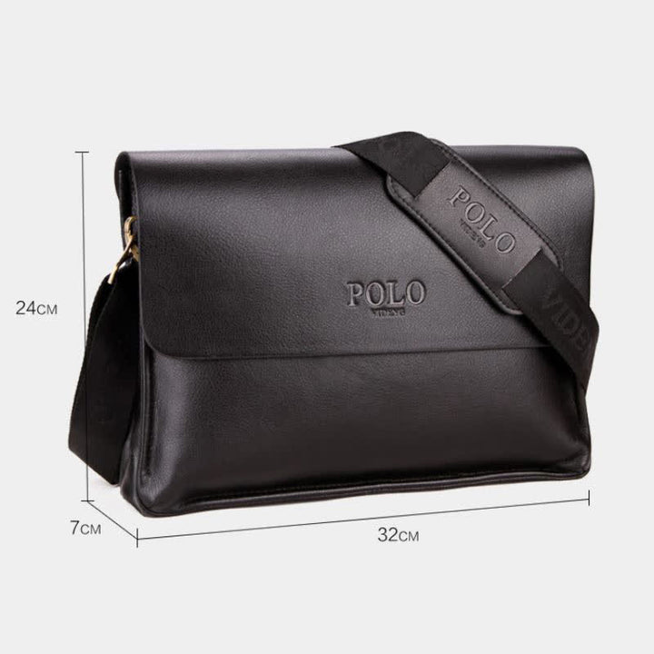 Sac messager classique multi-poches grande capacité