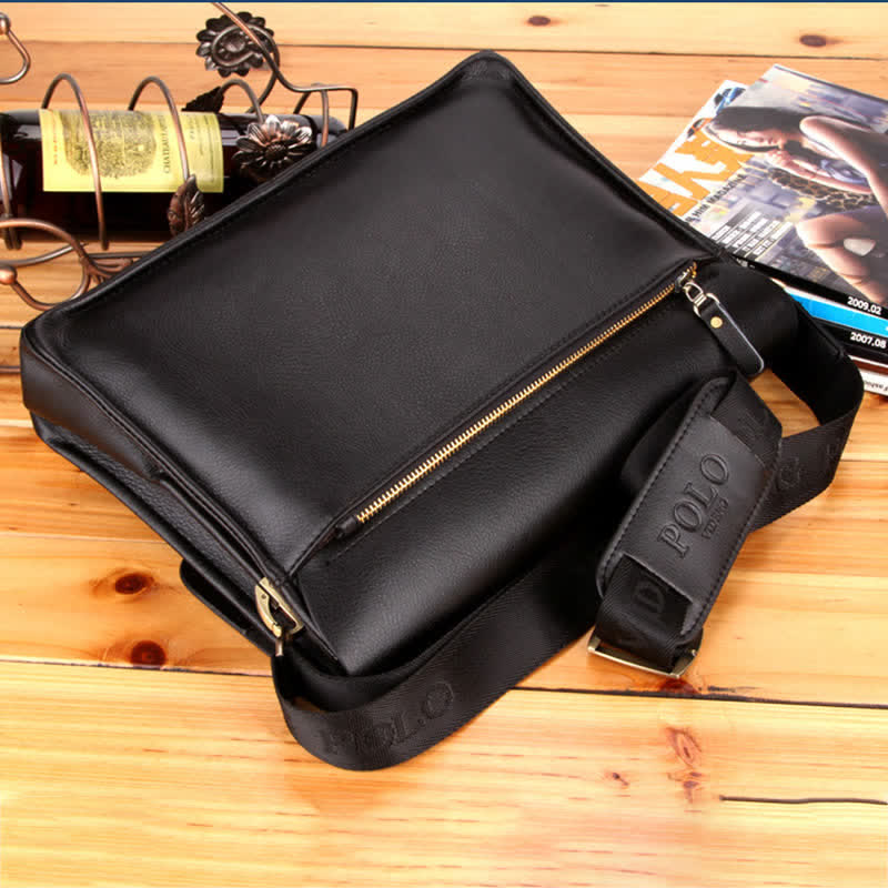 Sac messager classique multi-poches grande capacité