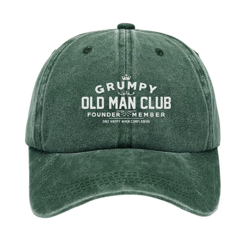 Casquette de baseball ajustable Grumpy Old Man Club