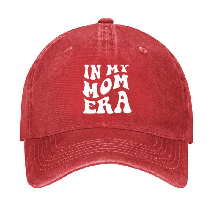 Casquette de baseball ajustable In My Mom Era
