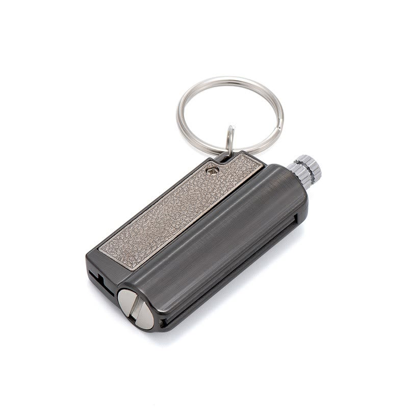 Couteau utilitaire Ouvre-boîte Allumette permanente Porte-clés Briquet à pétrole