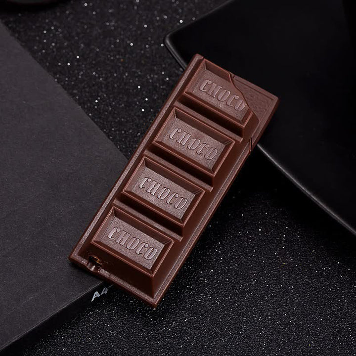 Briquet au butane amusant et créatif en forme de chocolat