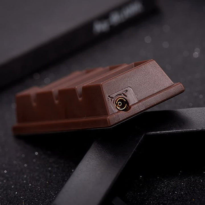 Briquet au butane amusant et créatif en forme de chocolat