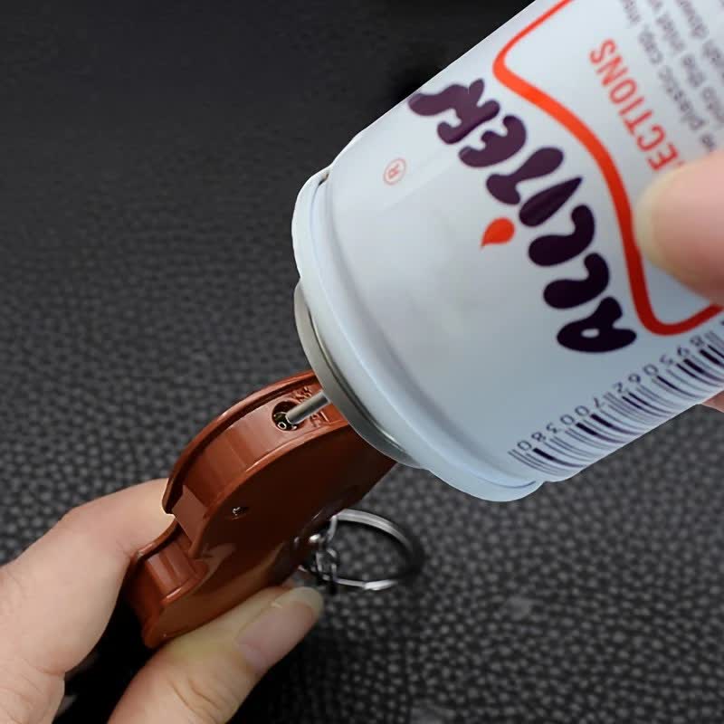 Porte-clés briquet butane en forme de violon mignon et stylé