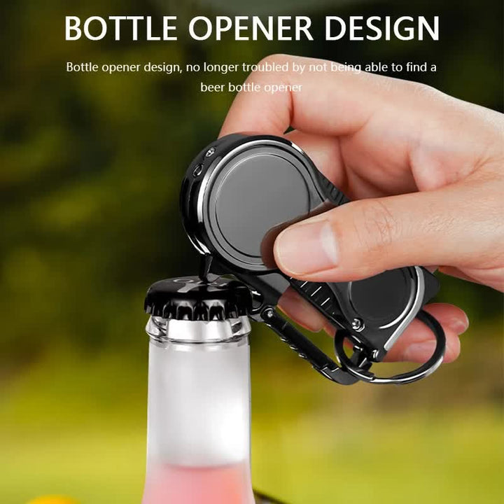 Montre boussole multifonctionnelle, porte-clés portable, briquet au butane
