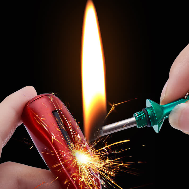 Briquet à kérosène porte-clés en forme de piment