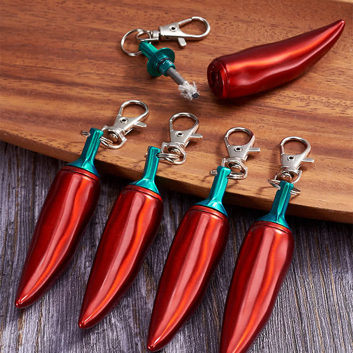 Briquet à kérosène porte-clés en forme de piment