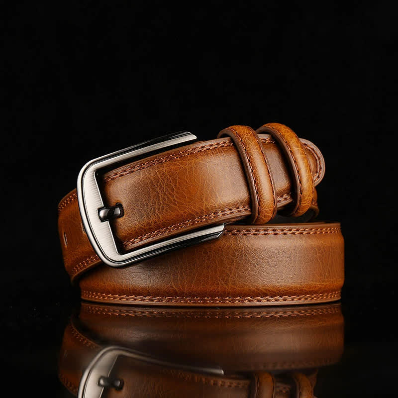 Ceinture en cuir gravée avec nom personnalisé