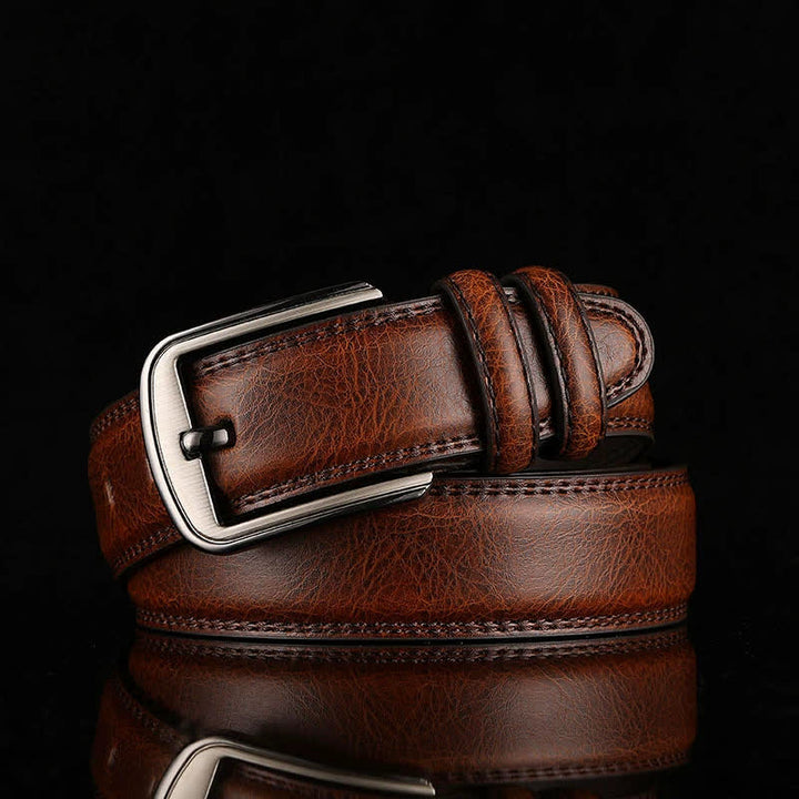 Ceinture en cuir gravée avec nom personnalisé