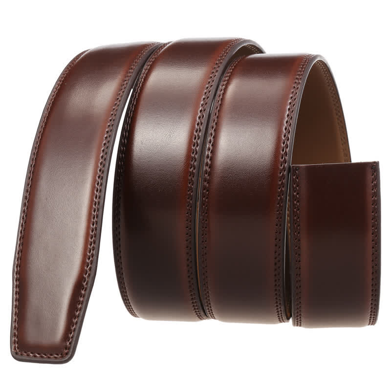 Idée cadeau personnalisée Ceinture en cuir à boucle automatique DIY personnalisée - image 16