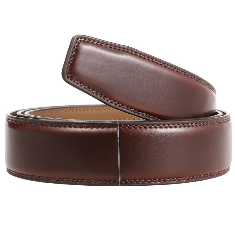 Idée cadeau personnalisée Ceinture en cuir à boucle automatique DIY personnalisée - image 17