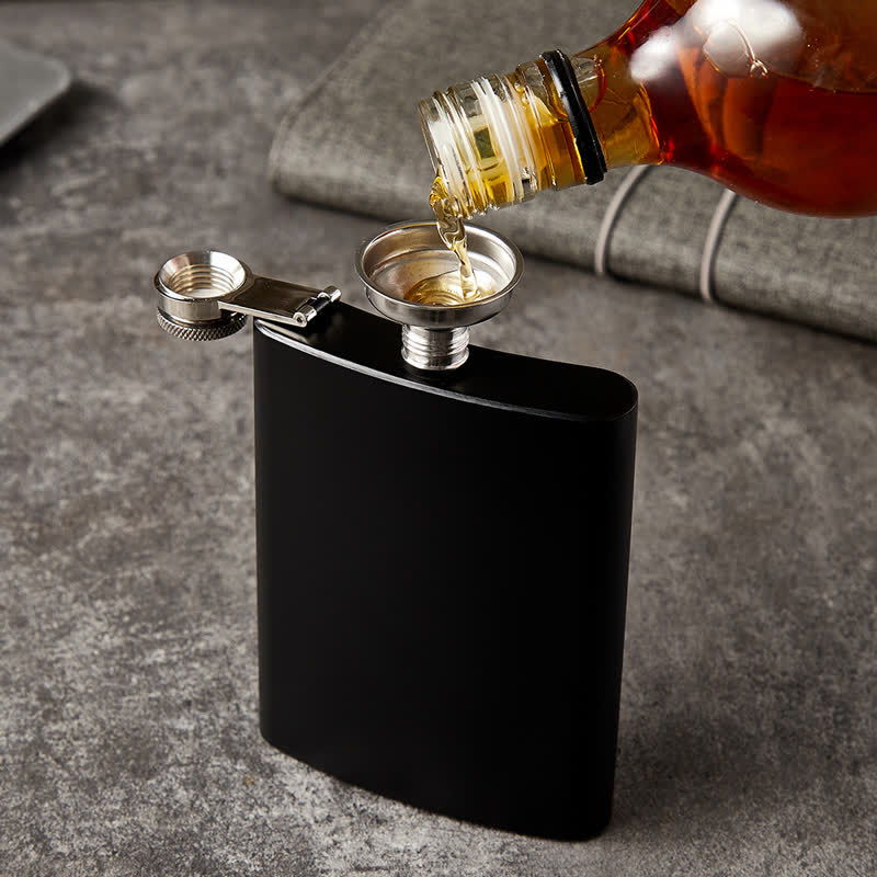 Coffret cadeau personnalisé 4 pièces Noble 8 oz noir
