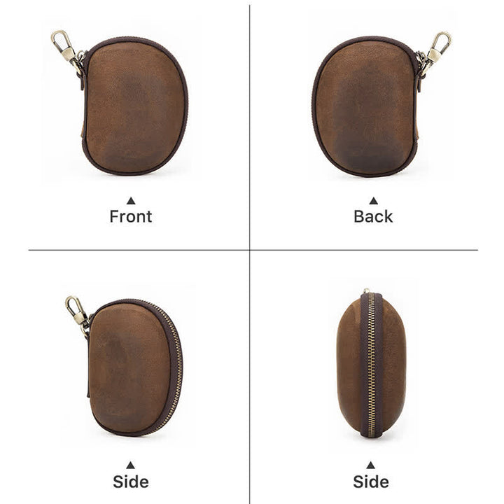 Étui de rangement pliable et semi-rigide pour lunettes de soleil
