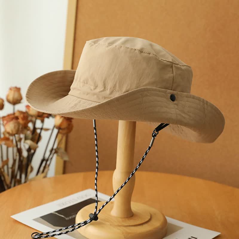 Chapeau bob pliable anti-UV pour camping et alpinisme