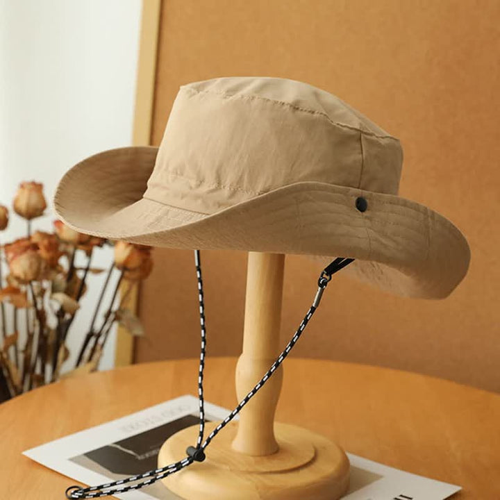 Chapeau bob pliable anti-UV pour camping et alpinisme