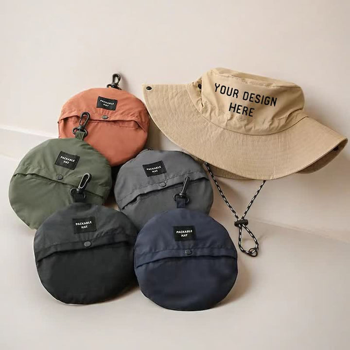 Chapeau bob pliable anti-UV pour camping et alpinisme