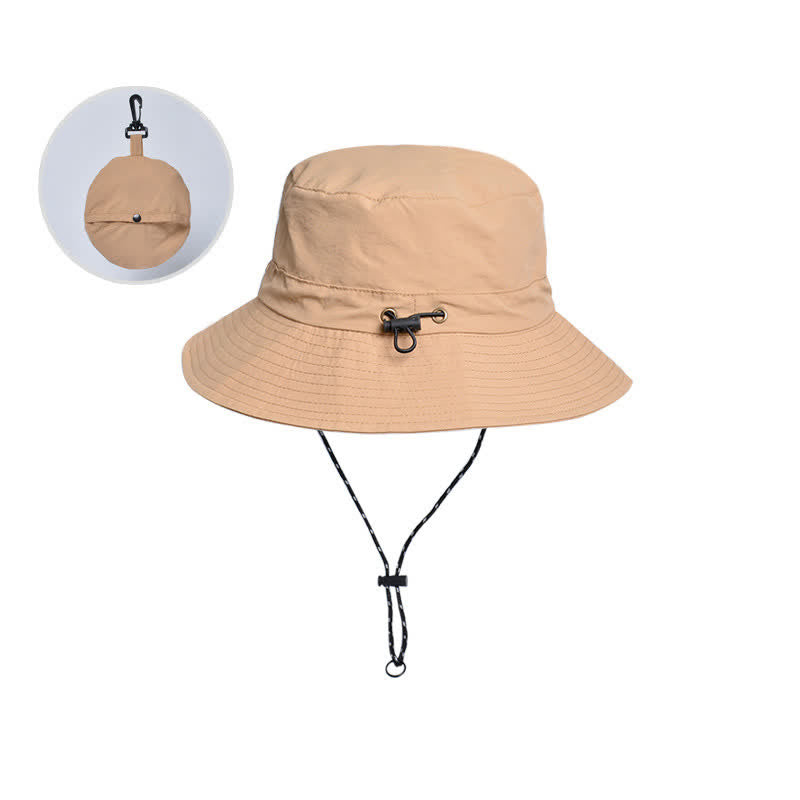 Chapeau bob pliable anti-UV pour camping et alpinisme