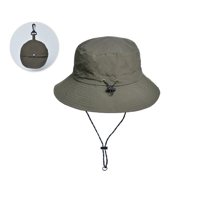Chapeau bob pliable anti-UV pour camping et alpinisme