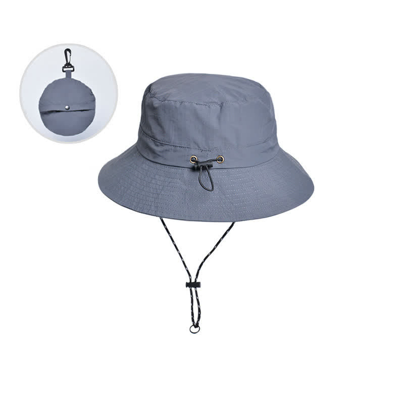Chapeau bob pliable anti-UV pour camping et alpinisme