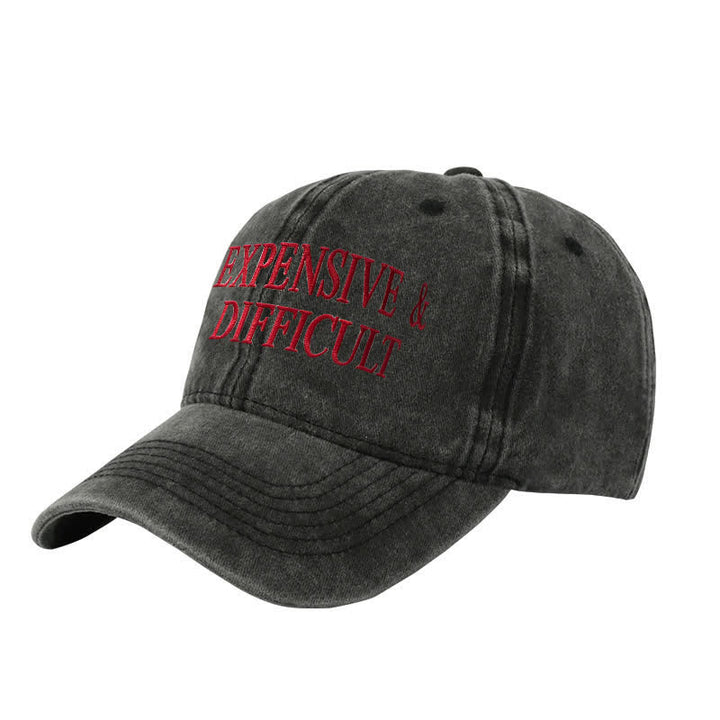 Casquette de baseball ajustable brodée, chère et difficile à réaliser