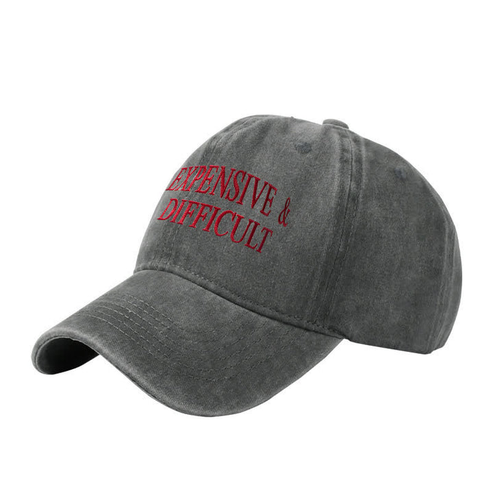 Casquette de baseball ajustable brodée, chère et difficile à réaliser