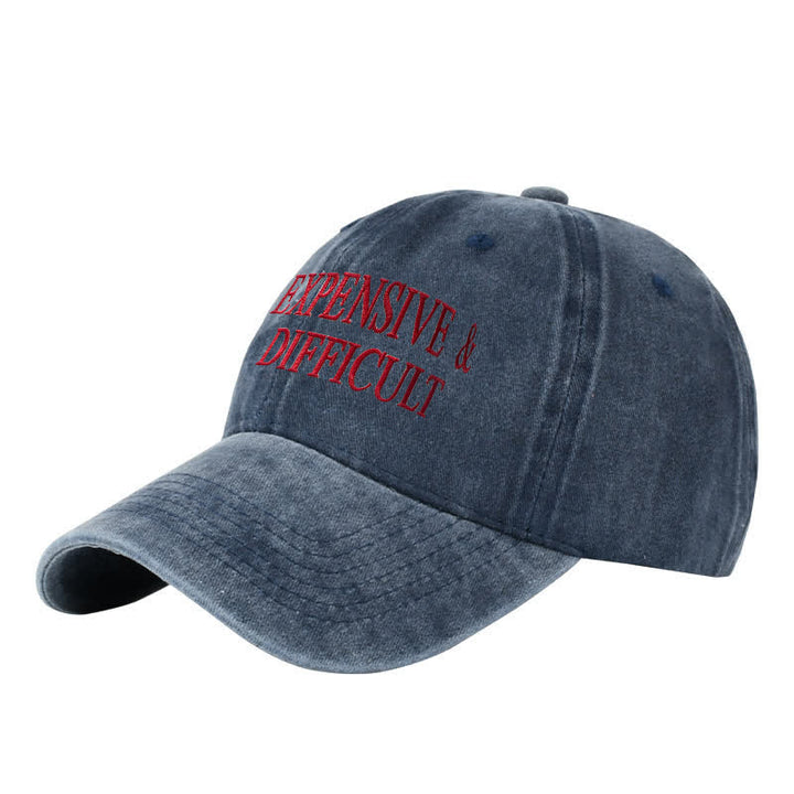 Casquette de baseball ajustable brodée, chère et difficile à réaliser