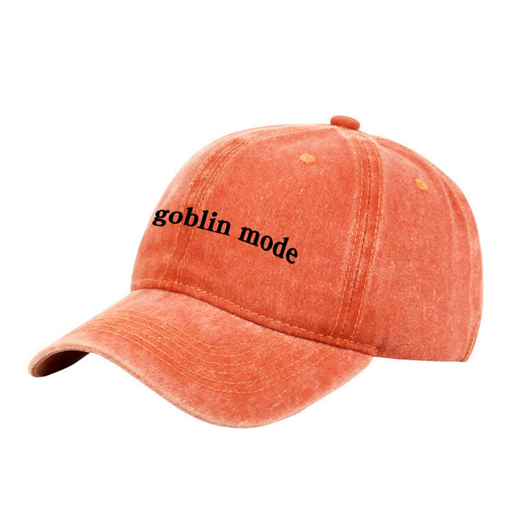 Casquette de baseball ajustable brodée Goblin Mode