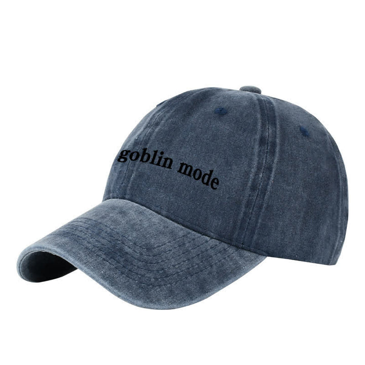 Casquette de baseball ajustable brodée Goblin Mode