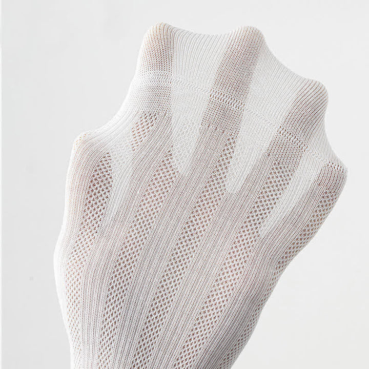 Chaussettes d'été ultra-fines en soie de mûrier pour homme