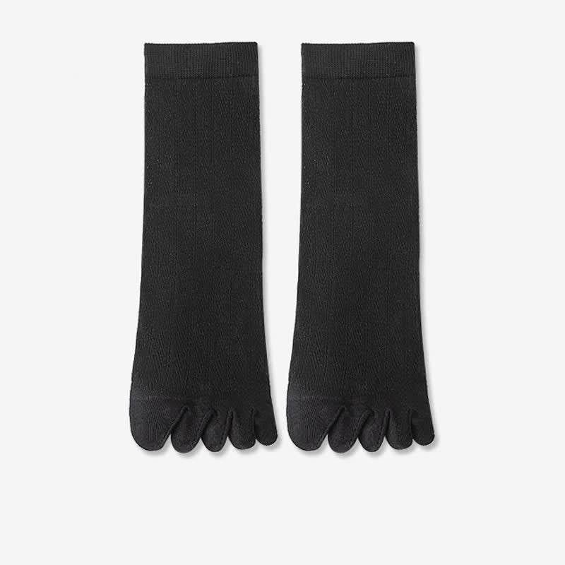 Chaussettes d'été en maille fine à cinq doigts pour femmes