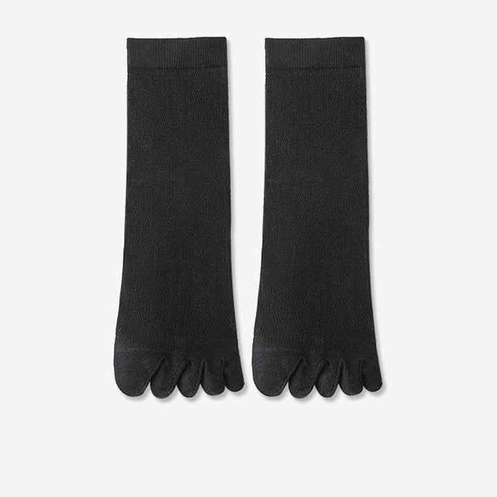 Chaussettes d'été en maille fine à cinq doigts pour femmes