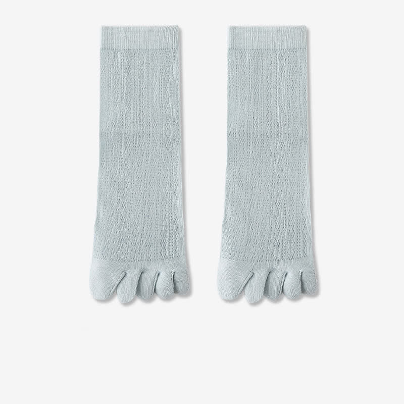 Chaussettes d'été en maille fine à cinq doigts pour femmes