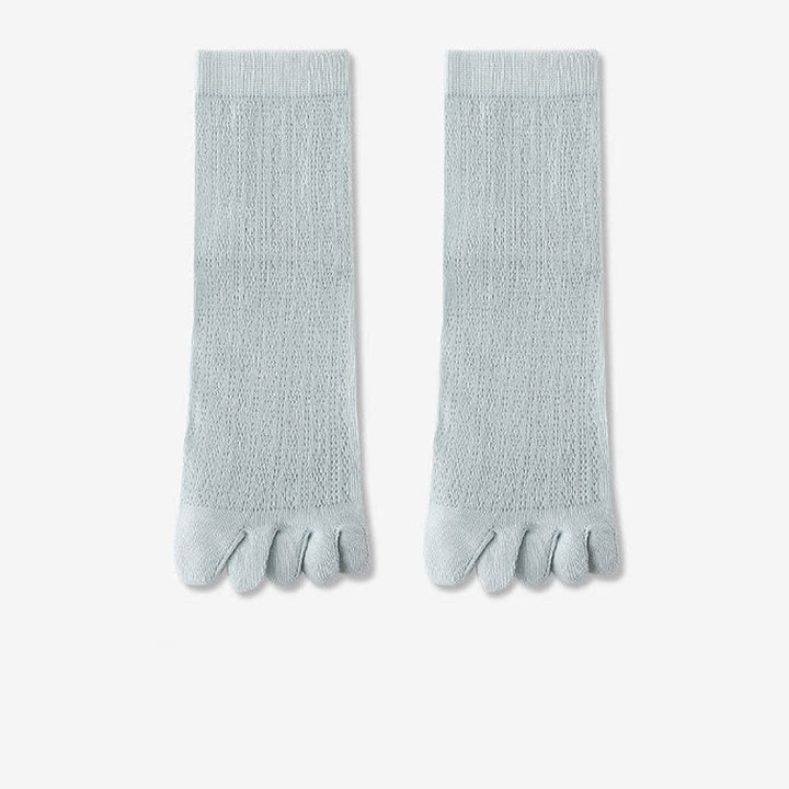 Chaussettes d'été en maille fine à cinq doigts pour femmes