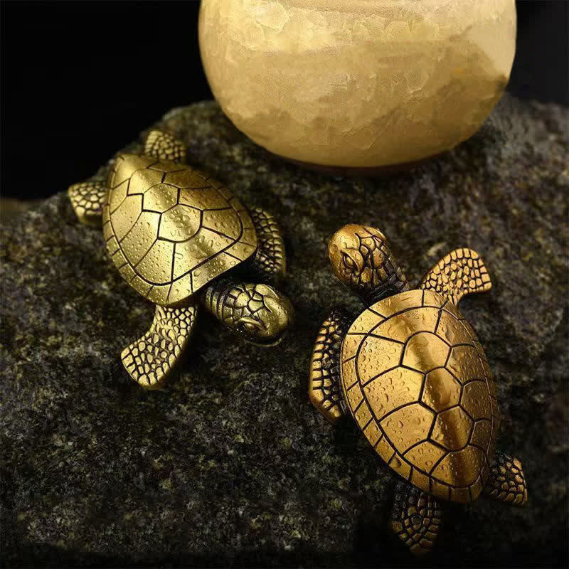 Briquet à kérosène rechargeable en forme de mini tortue mignonne