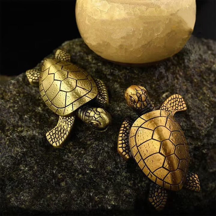 Briquet à kérosène rechargeable en forme de mini tortue mignonne