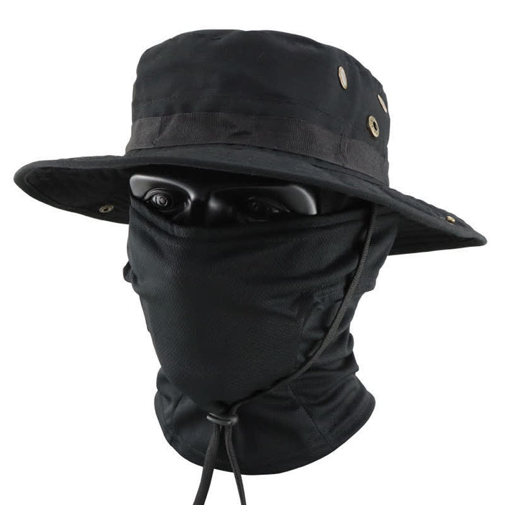 Lot de 2 chapeaux de pêcheur tactiques camouflage pour homme