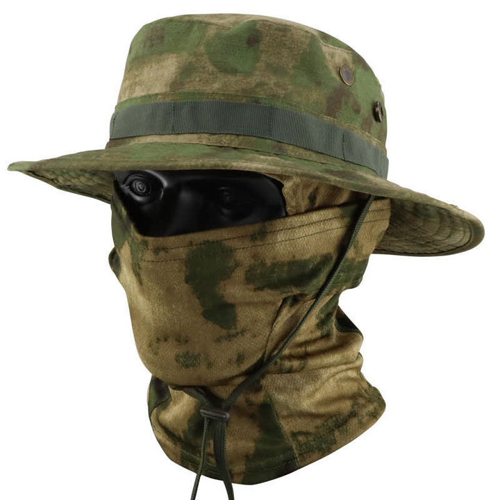 Lot de 2 chapeaux de pêcheur tactiques camouflage pour homme