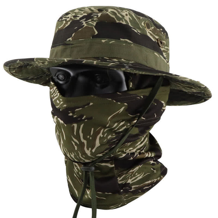 Lot de 2 chapeaux de pêcheur tactiques camouflage pour homme