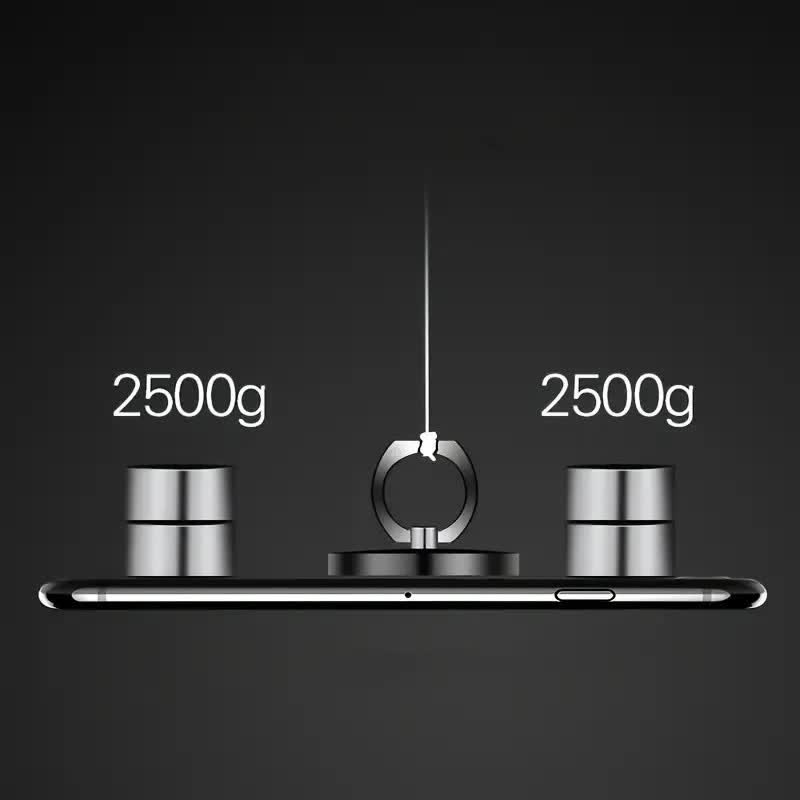 Anneau de support de téléphone en forme de cœur avec boucle et briquet électrique rechargeable