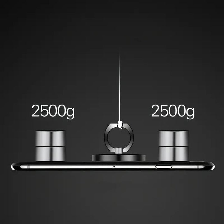 Anneau de support de téléphone en forme de cœur avec boucle et briquet électrique rechargeable